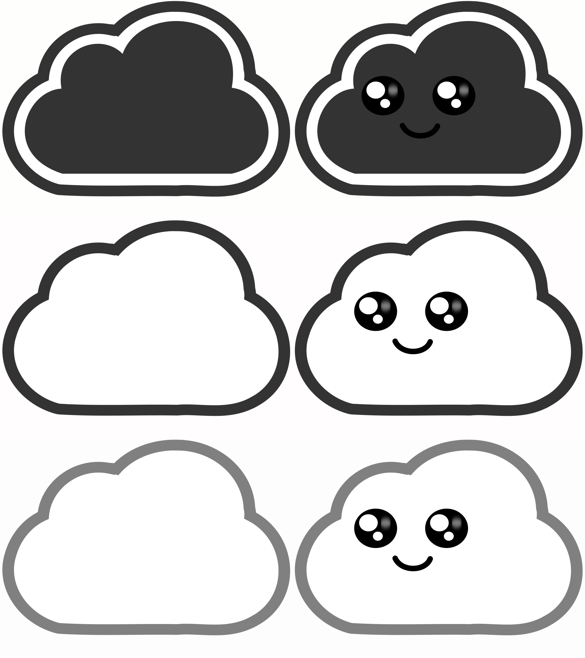 White Cloud svg #8, Download drawings