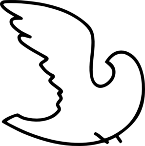 White Dove clipart #1, Download drawings