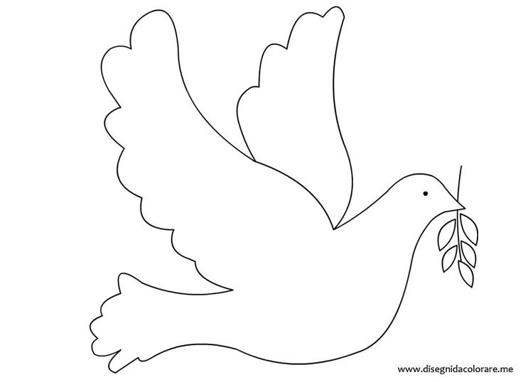 White Dove coloring #8, Download drawings