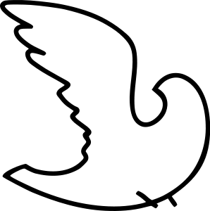 White Dove svg #14, Download drawings
