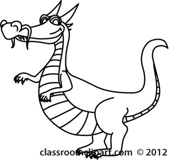White Dragon clipart #12, Download drawings