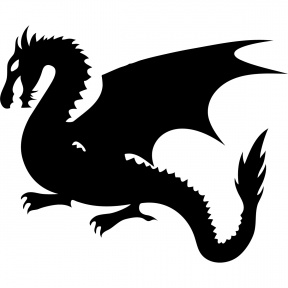 White Dragon clipart #1, Download drawings