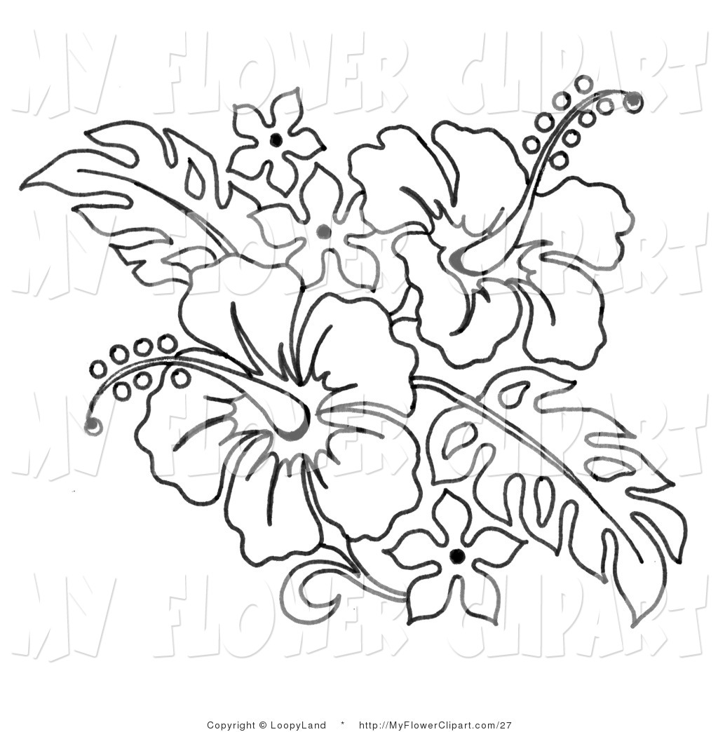 White Flower coloring #10, Download drawings