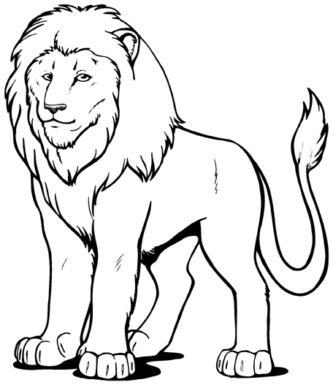 White Lion clipart #11, Download drawings