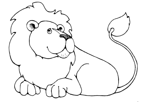 White Lion clipart #1, Download drawings