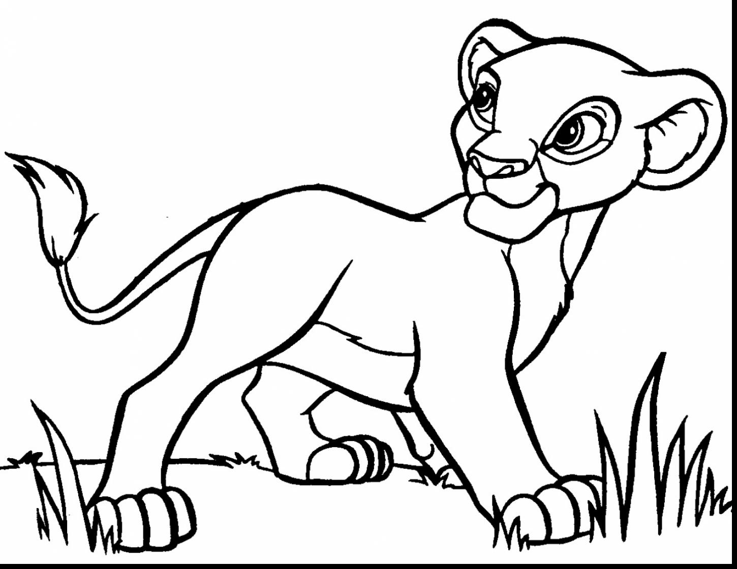 White Lion coloring #16, Download drawings