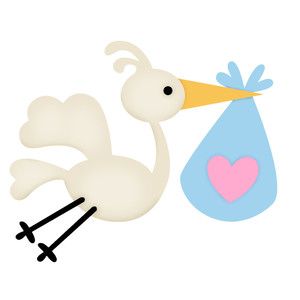 White Stork svg #2, Download drawings