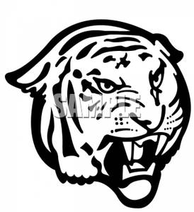 White Tiger clipart #12, Download drawings