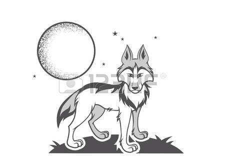 White Wolf clipart #13, Download drawings