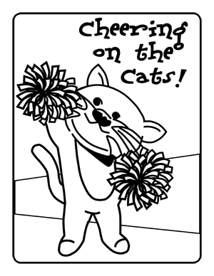 Wildcat coloring #13, Download drawings