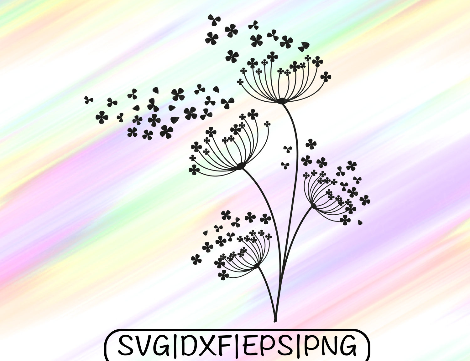 Wildflower svg #14, Download drawings