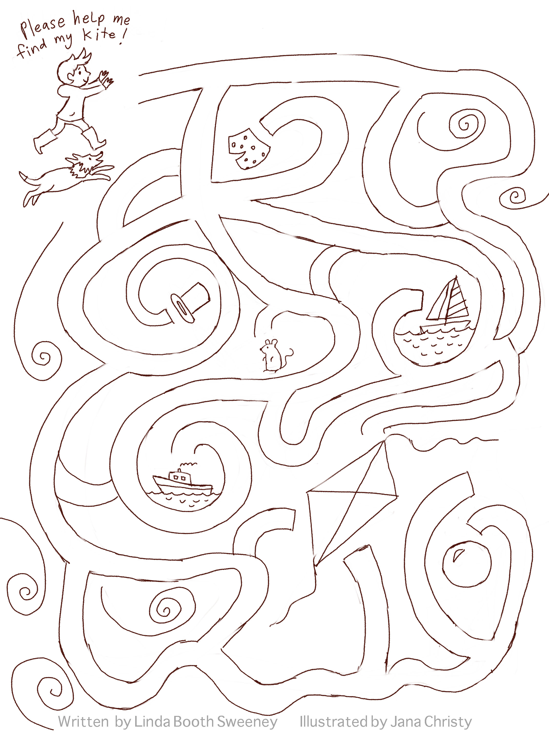 Wind coloring #2, Download drawings