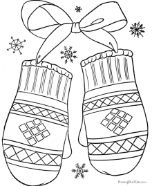Winter coloring #19, Download drawings
