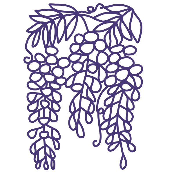 Wisteria svg #8, Download drawings