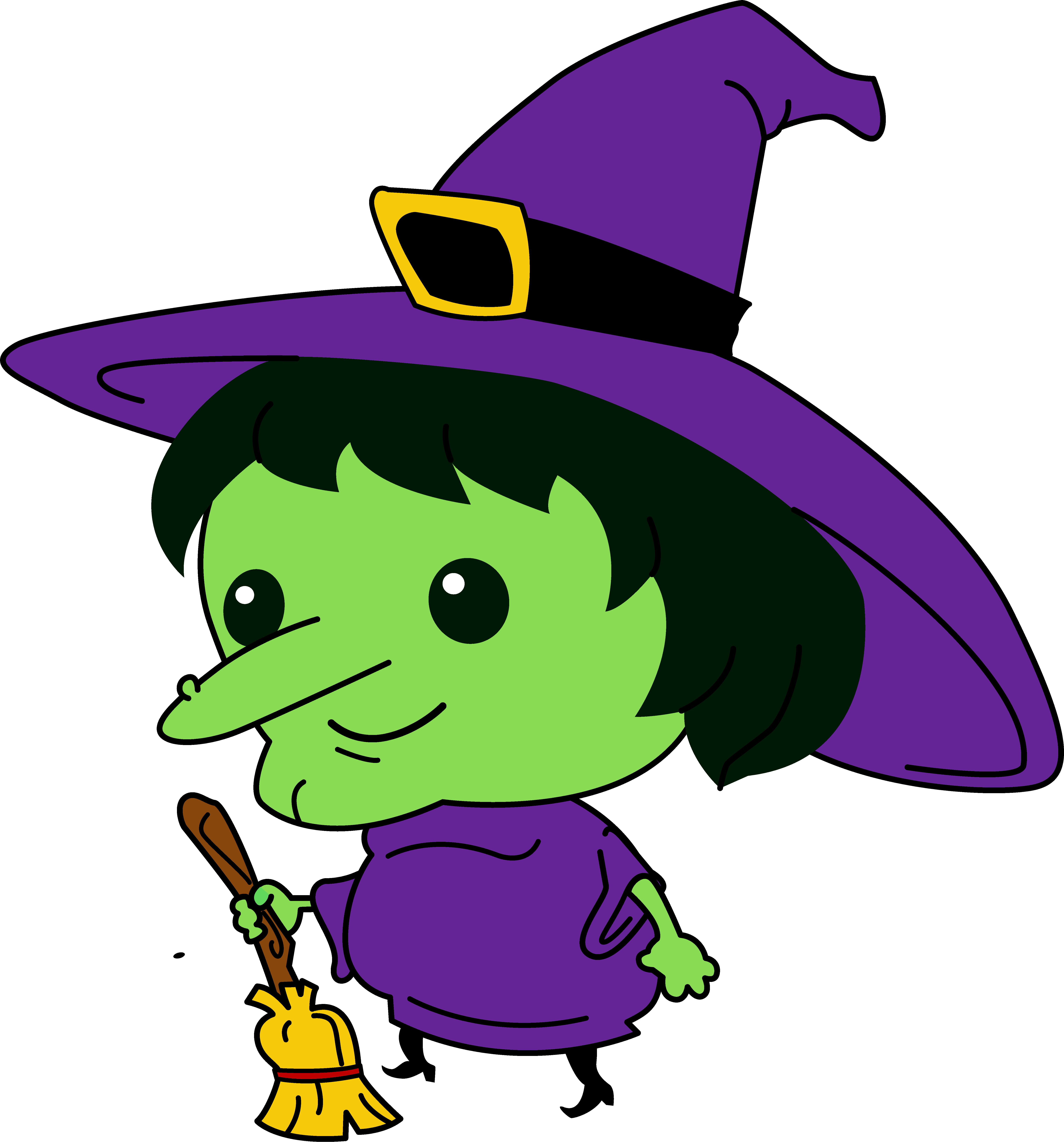 Witch clipart #1, Download drawings
