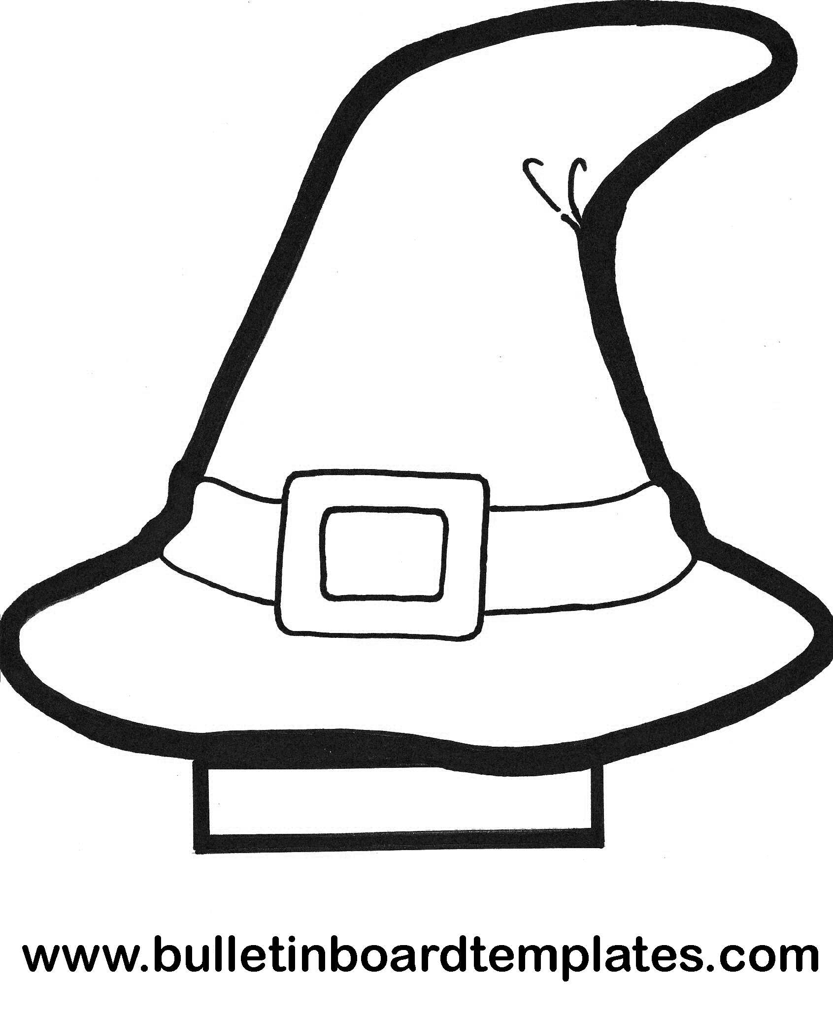 Witch Hat coloring #15, Download drawings