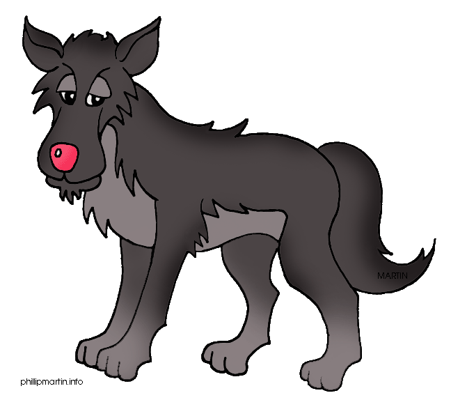 Wolf clipart #4, Download drawings
