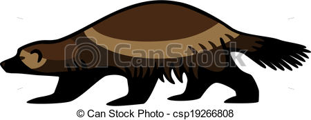 Wolverine clipart #14, Download drawings