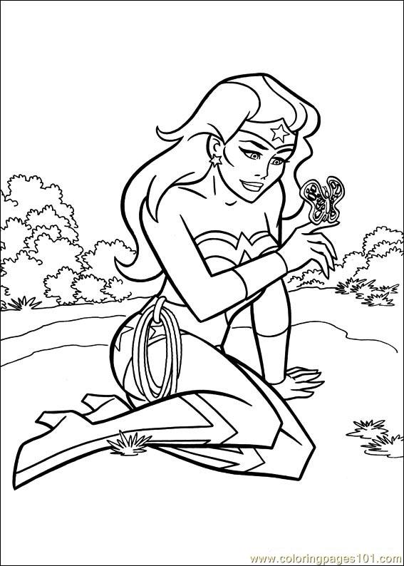 Wonder Woman coloring #1, Download drawings