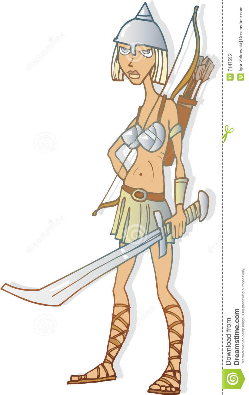 Woman Warrior clipart #5, Download drawings