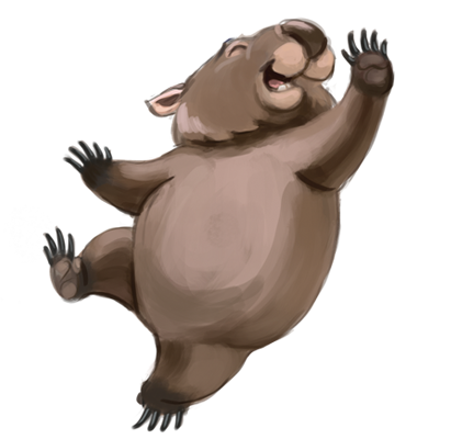 Wombat clipart #10, Download drawings