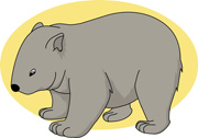 Wombat clipart #18, Download drawings