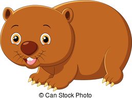 Wombat clipart #2, Download drawings