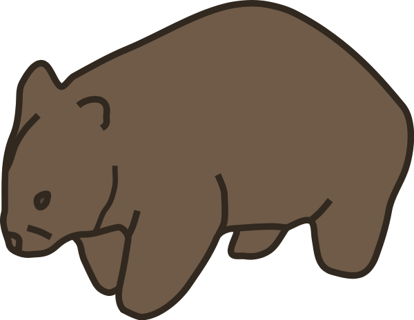 Wombat svg #18, Download drawings