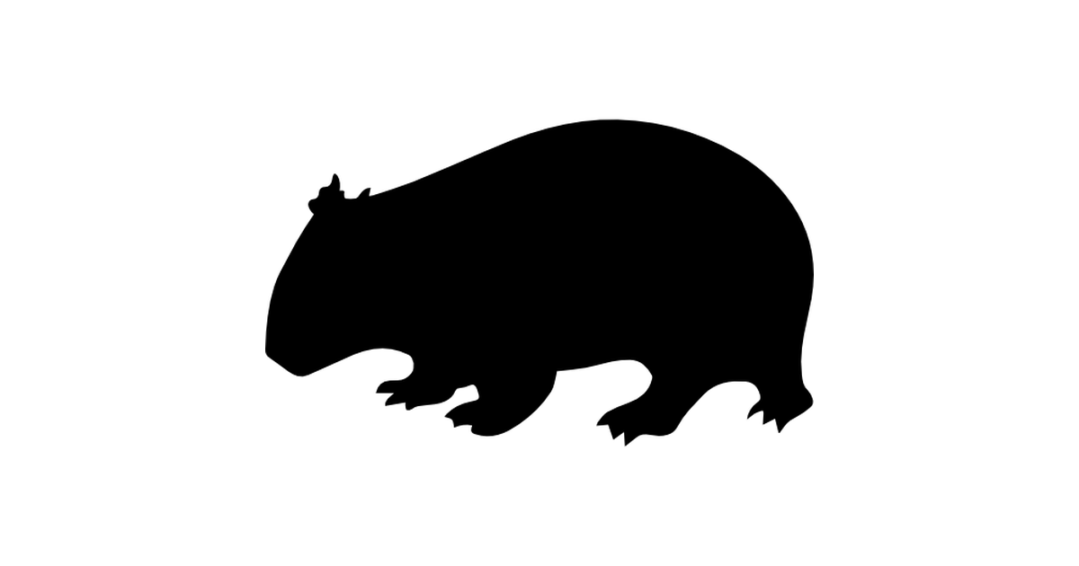 Wombat svg #20, Download drawings