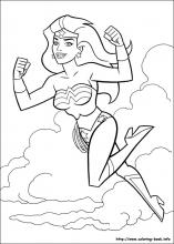 Wonder Woman coloring #4, Download drawings