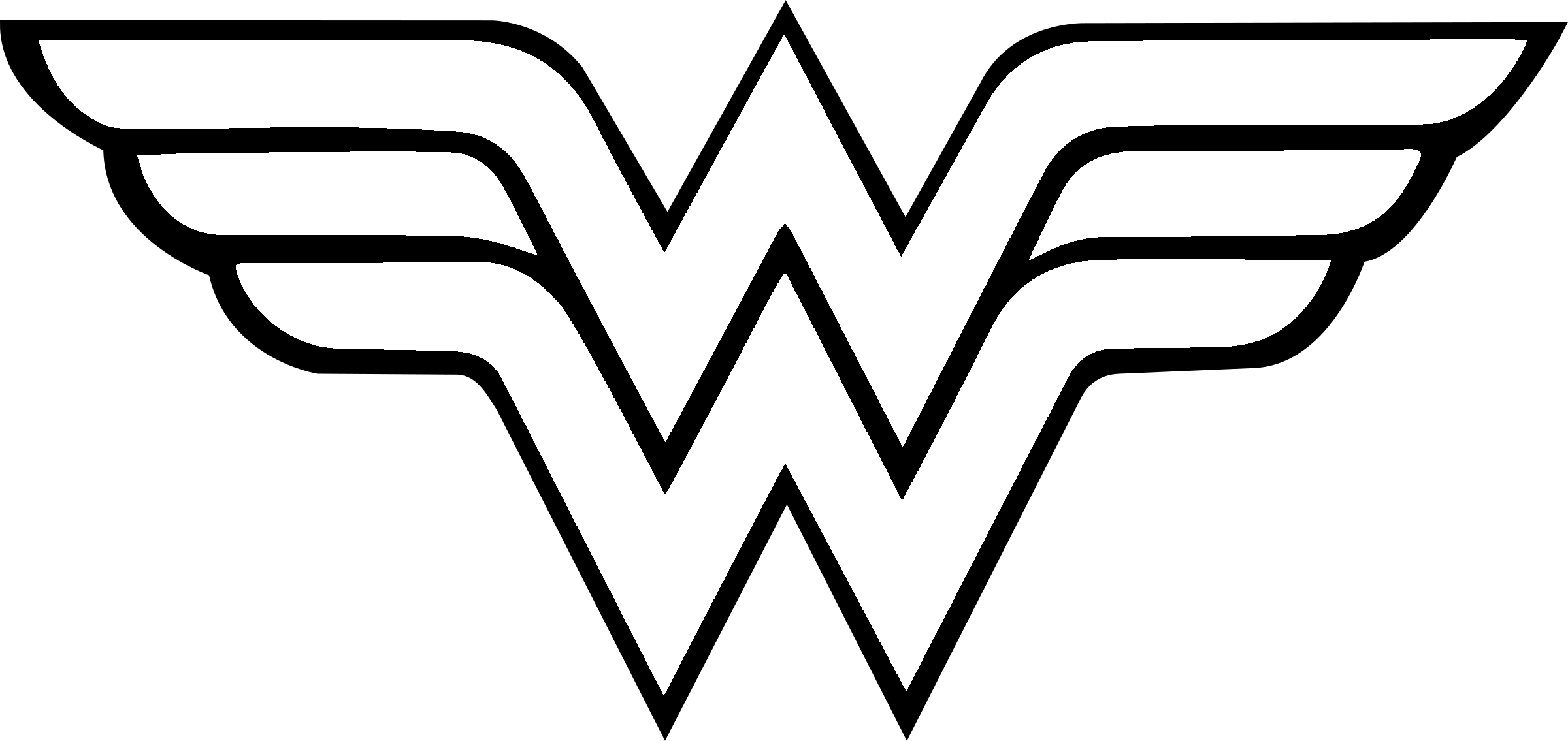 wonder woman logo svg #673, Download drawings