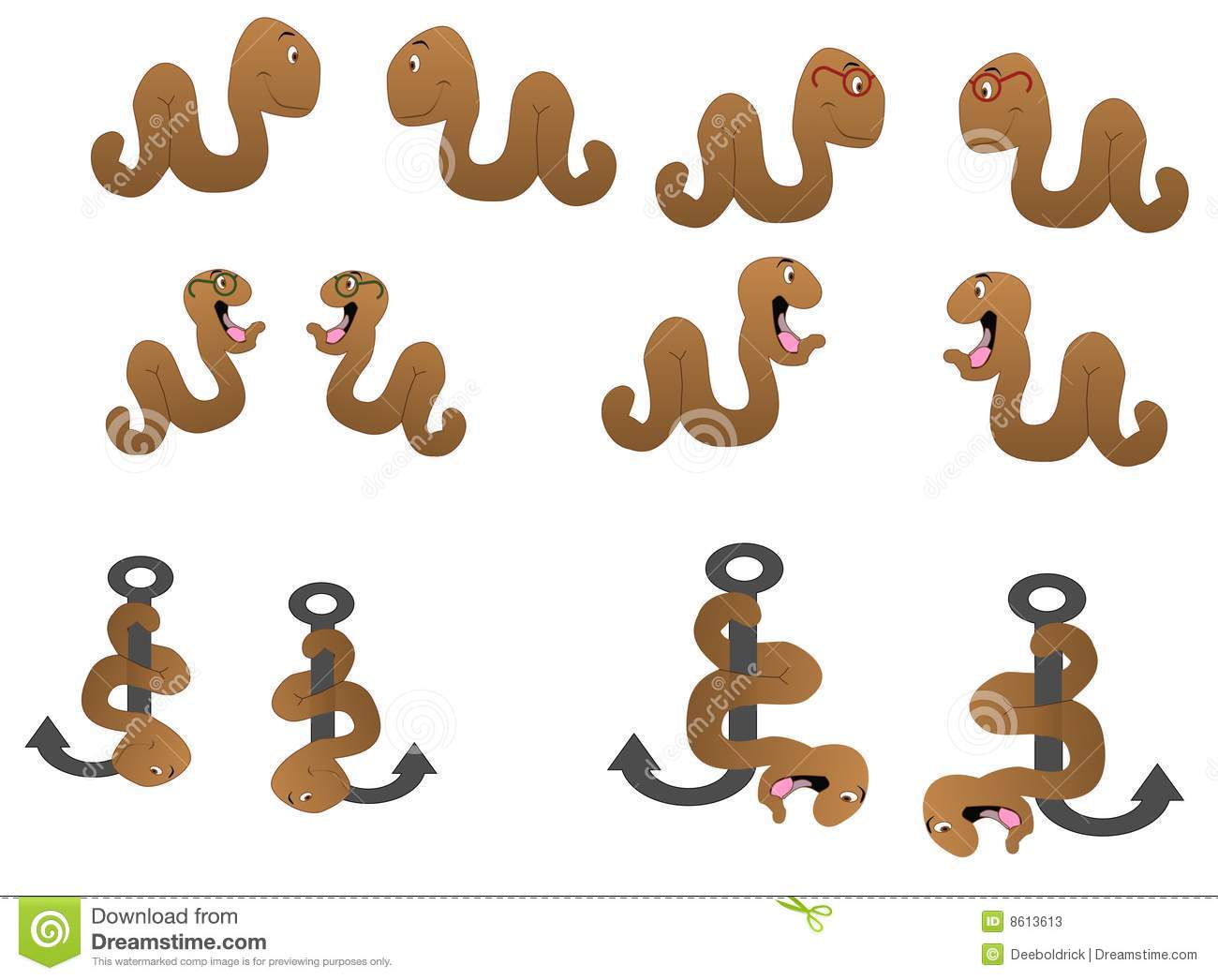 Worm clipart #1, Download drawings