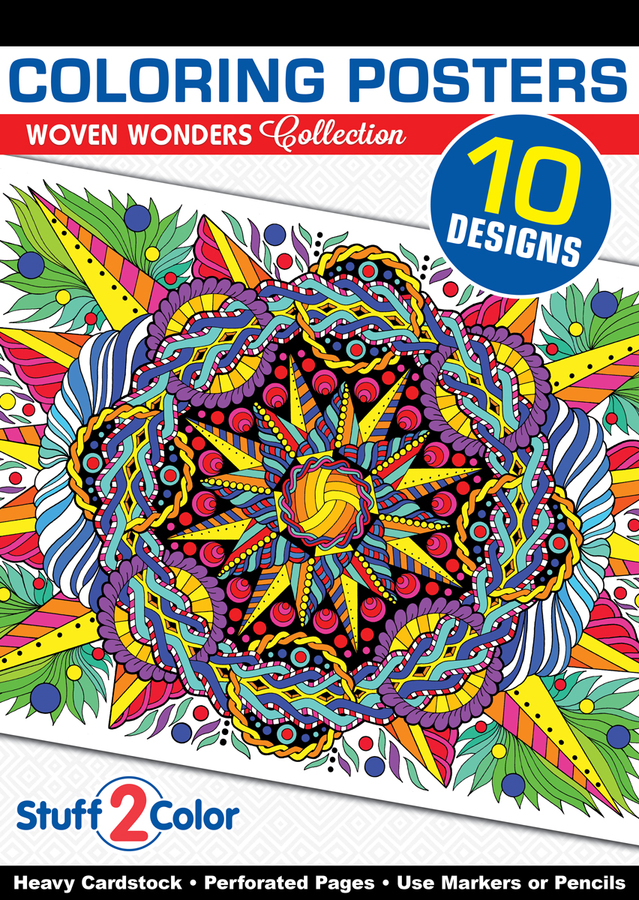 Woven coloring #13, Download drawings