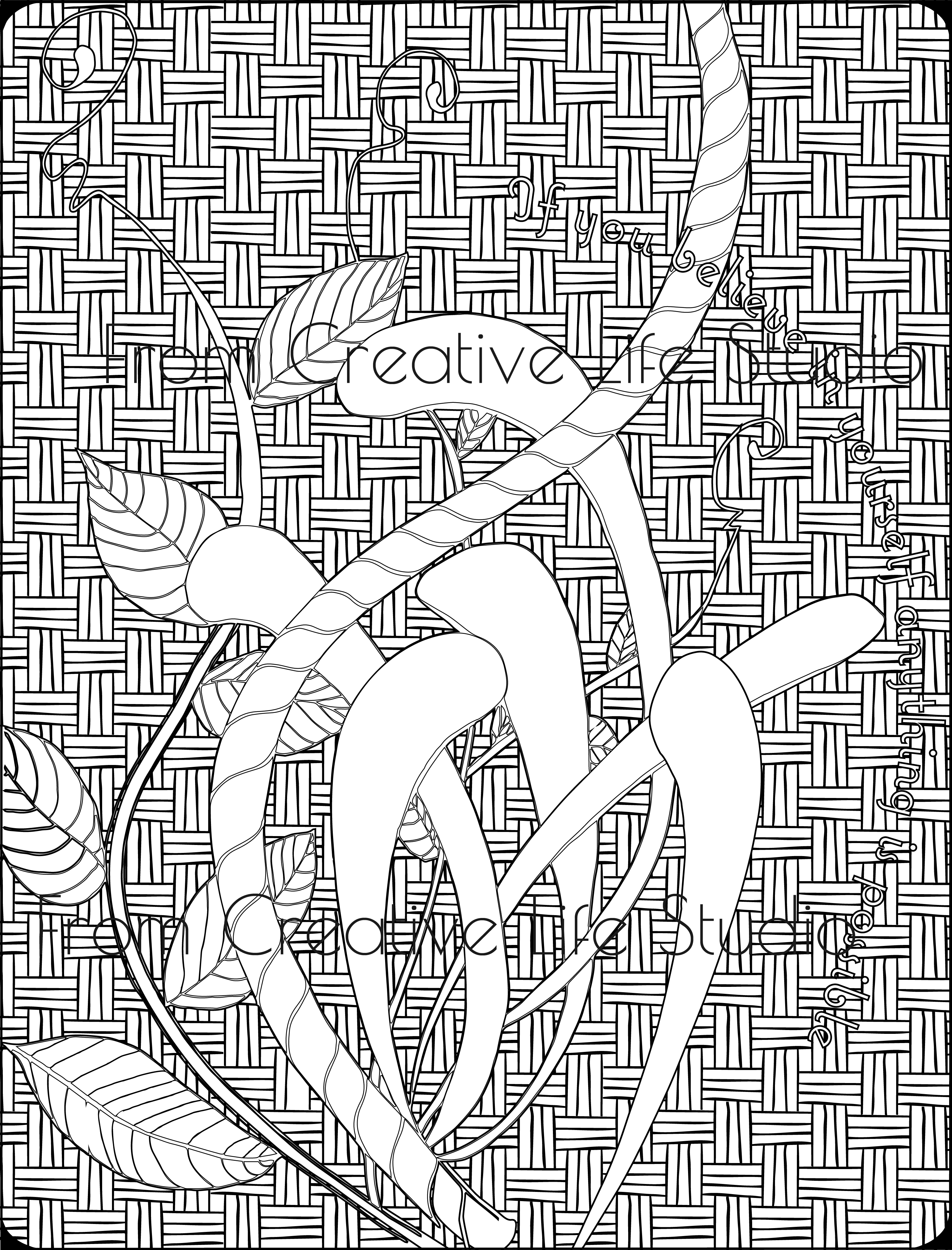 Woven coloring #2, Download drawings