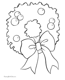 Wreath coloring #4, Download drawings