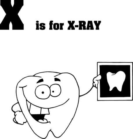 X-ray coloring #8, Download drawings