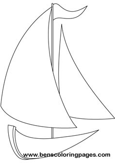 Yacht coloring #16, Download drawings