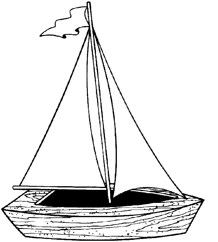 Yacht coloring #13, Download drawings