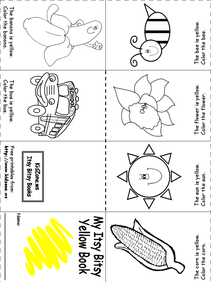 Yellow coloring #7, Download drawings