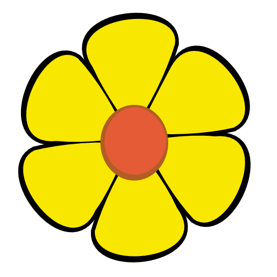 Yellow Flower svg #13, Download drawings