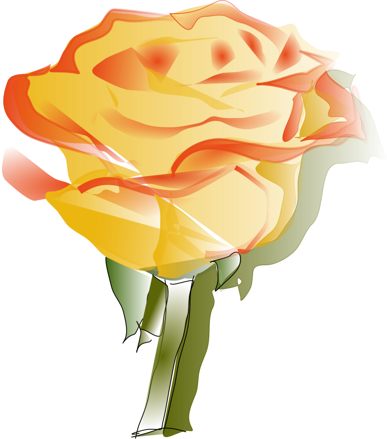 Yellow Rose svg #16, Download drawings
