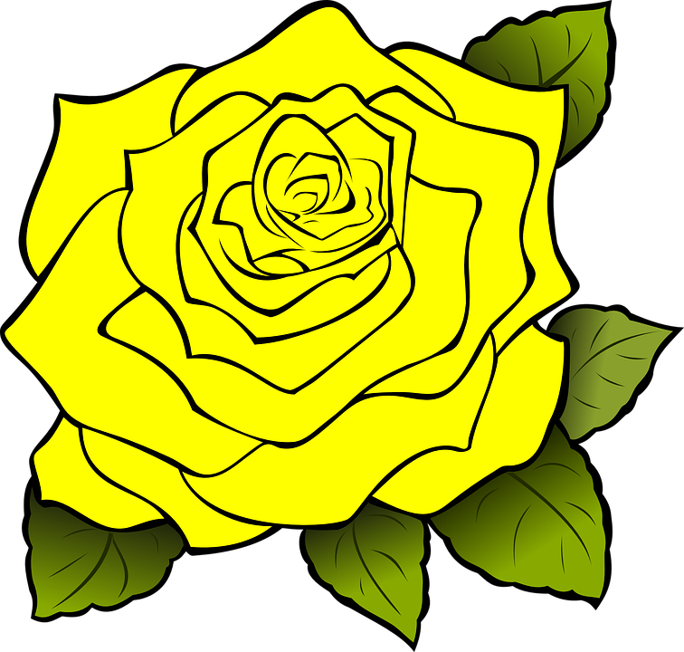 Yellow Rose svg #8, Download drawings