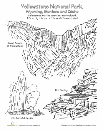 Canyonlands National Park coloring #10, Download drawings