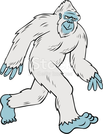 Yeti clipart #1, Download drawings