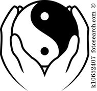 Yin & Yang clipart #14, Download drawings