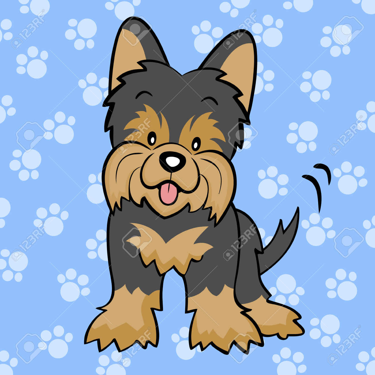 Yrokshire Terrier clipart #12, Download drawings