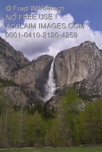 Yosemite Falls clipart #1, Download drawings