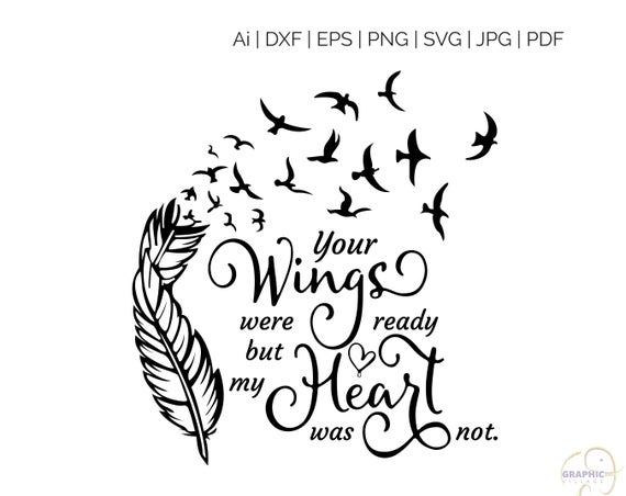 your wings were ready svg #15, Download drawings