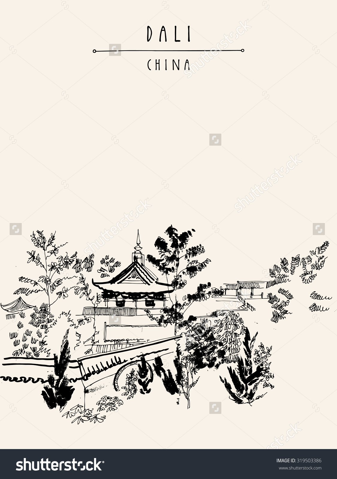 Yunnan coloring #3, Download drawings