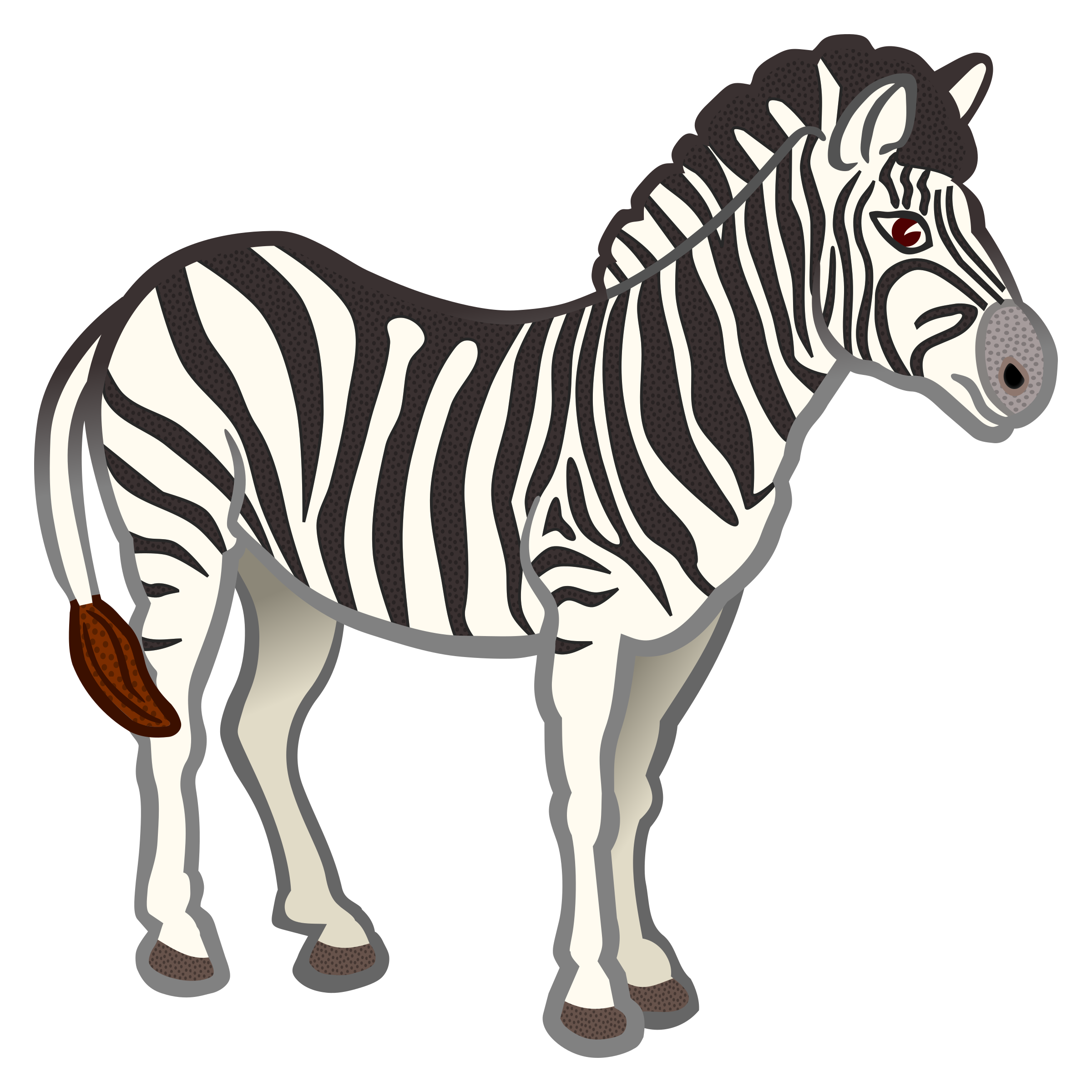 Zebra clipart #1, Download drawings